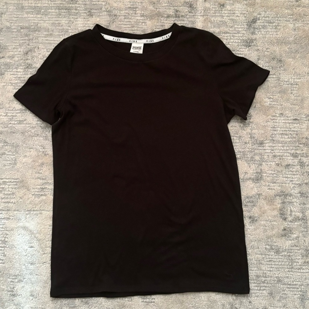 Pink Black Sleepwear Top Size M